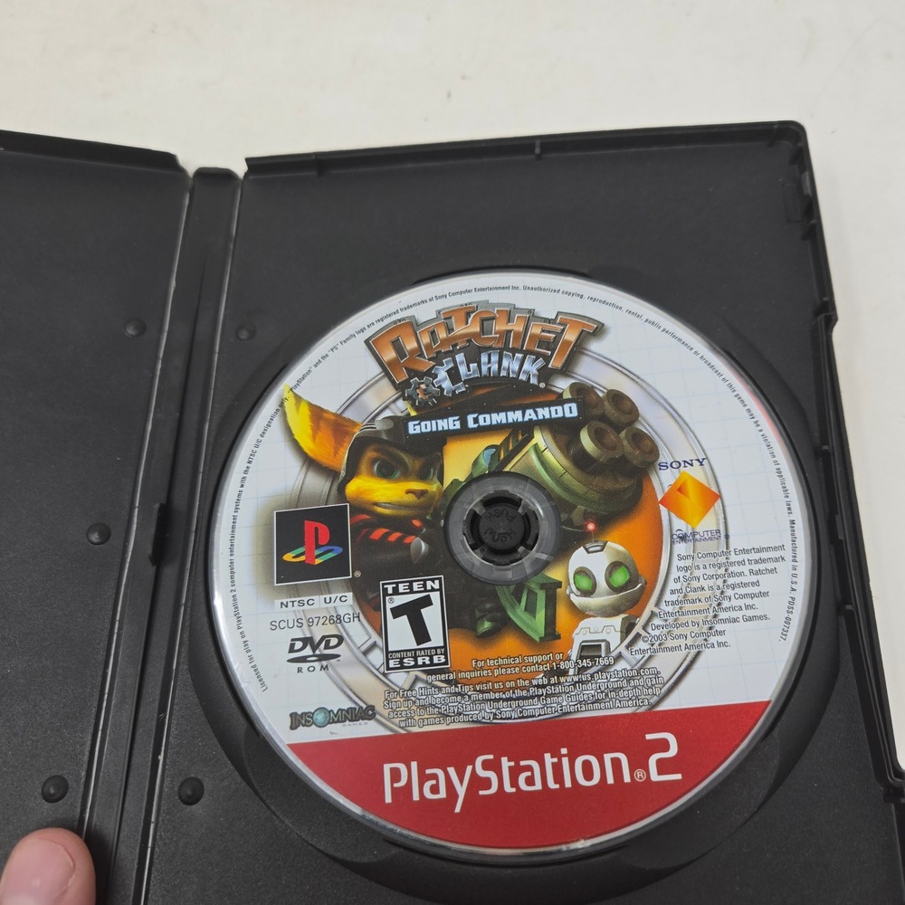 Ratchet & Clank Going Commando Sony PlayStation 2 PS2 Greatest Hits SCUS-97268GH